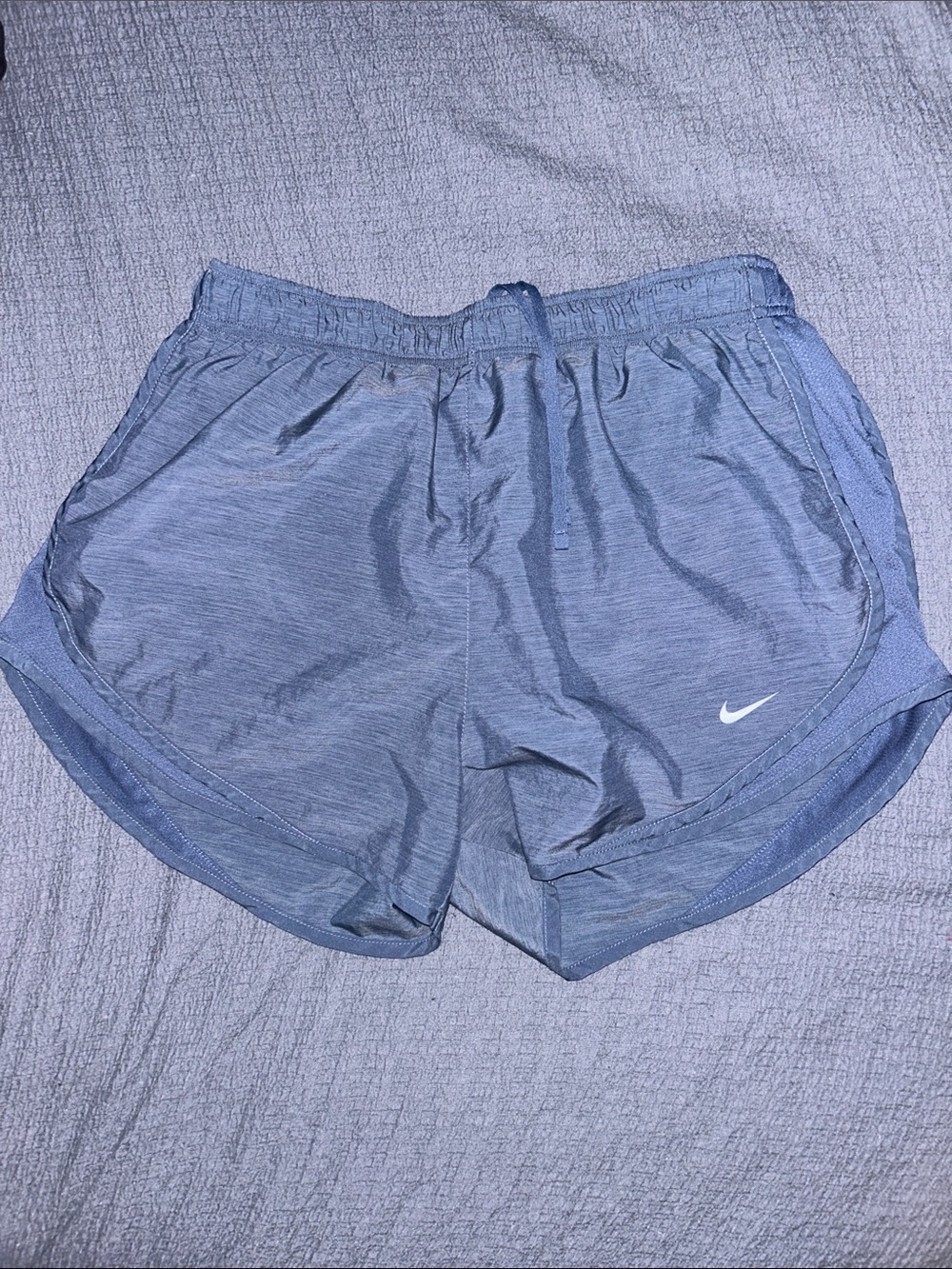 Nike Women’s Athletic Running Shorts - Light Blue